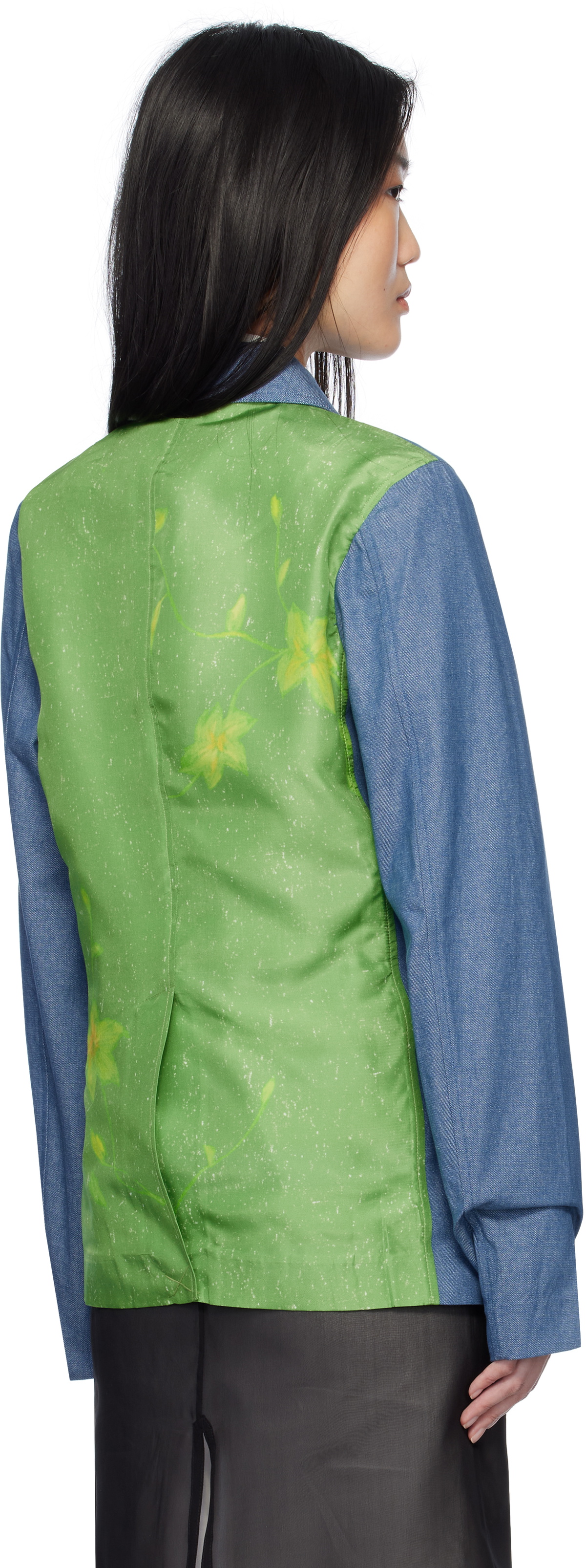 AO Yes Blue Mao Denim Jacket