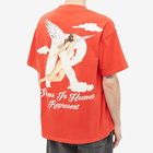 Represent Men's Storms In Heaven T-Shirt in Burnt Red