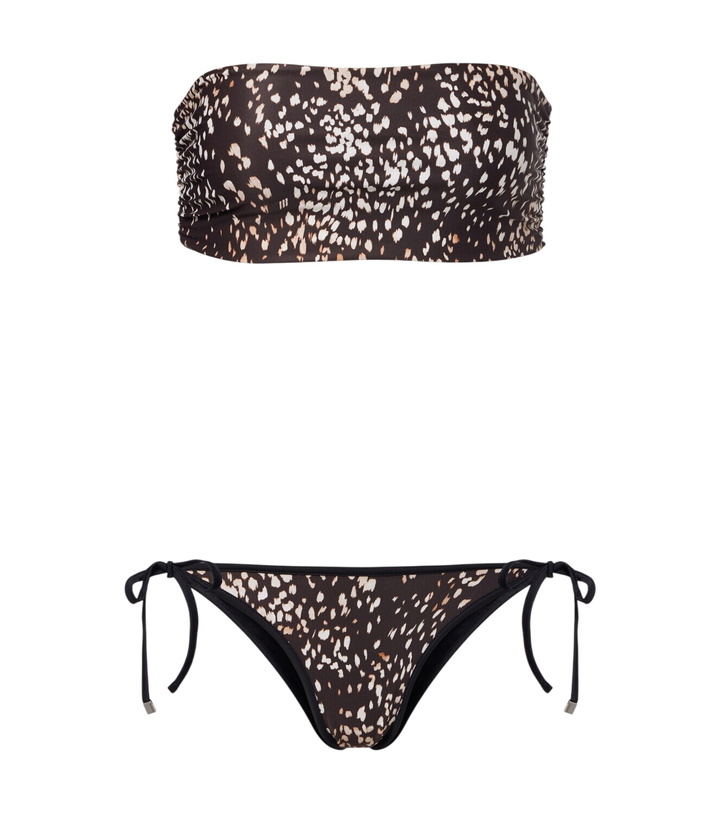 Photo: The Attico Leopard-print bikini