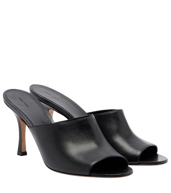 Photo: The Row Ella leather mules