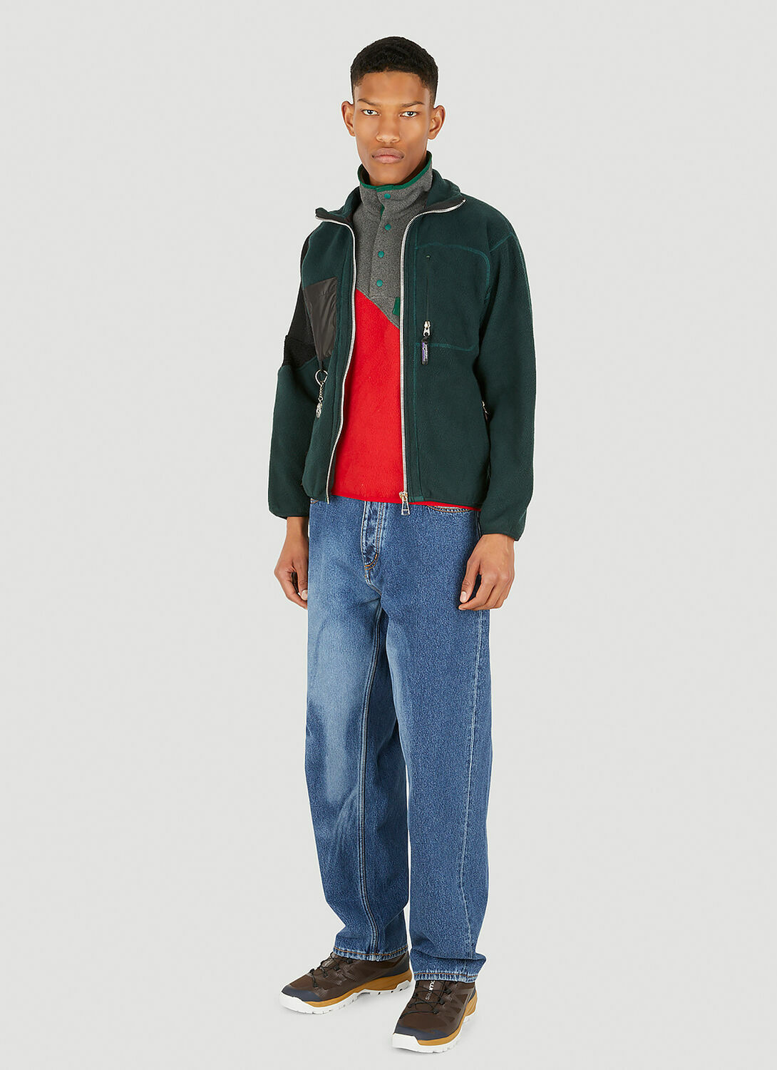 (Di)vision (DI)Construct Fleece Split Sweatshirt