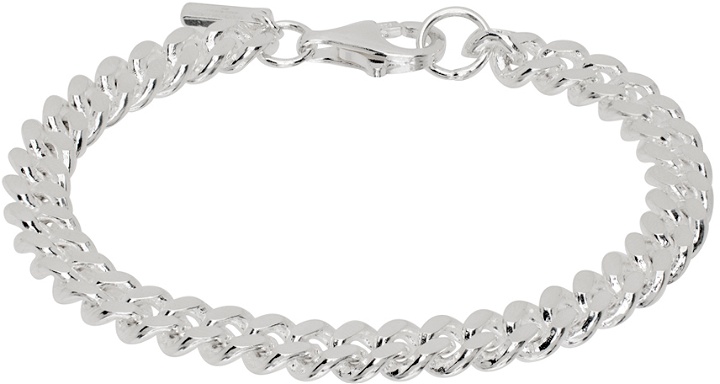 Photo: Hatton Labs Silver Curb Chain Bracelet