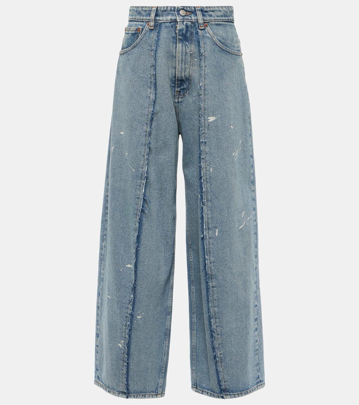 デニム・ジーパン MM6 Maison Margiela Wide leg jeans 21467536_51454152_322.jpg