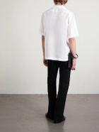 Lardini - Convertible-Collar Linen Shirt - White