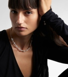Sophie Bille Brahe Amis Peggy 14kt gold necklace with freshwater pearls