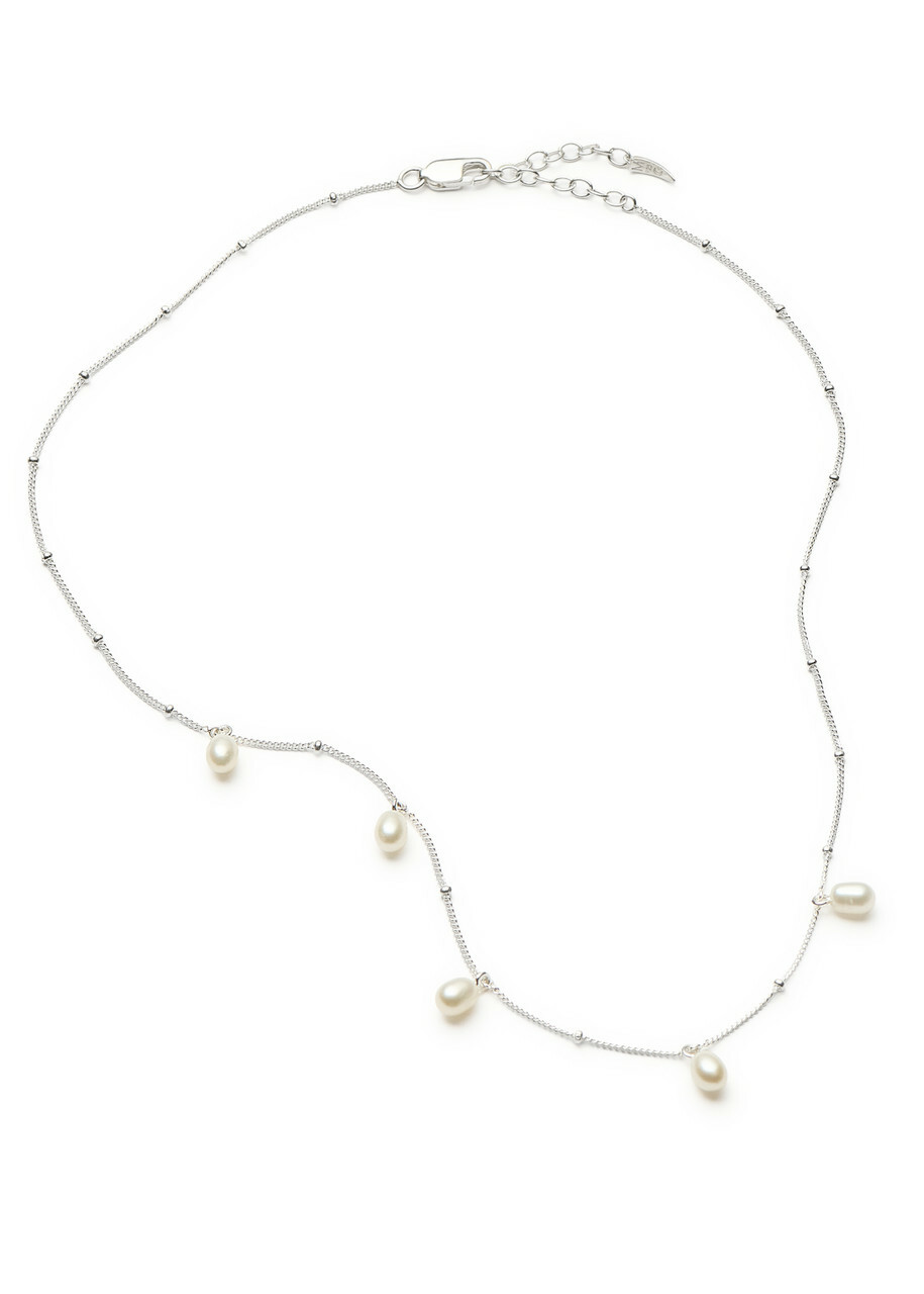 Missoma Pearl Baya Silver-plated Choker Necklace - One Size