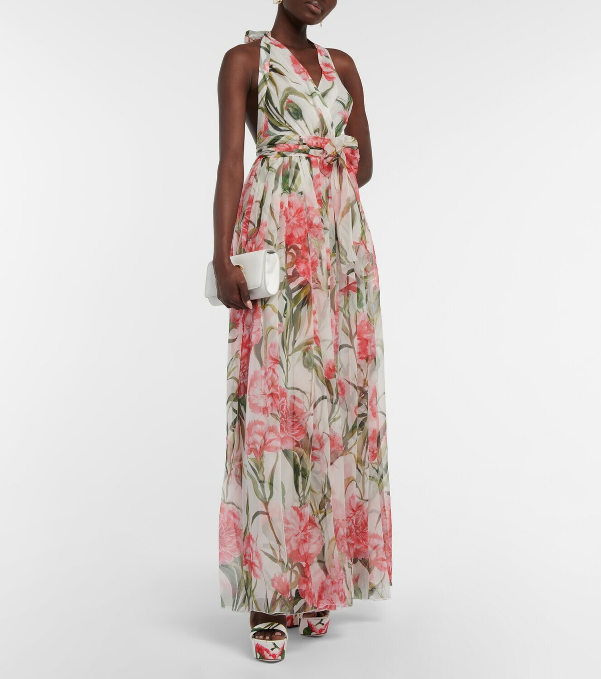 form fitting halter dress Little White Halter Dress 4
