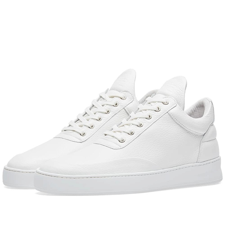 Photo: Filling Pieces Low Top Sneaker White
