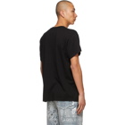 AMIRI Black Varsity Palms T-Shirt