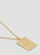 10.10 Fortune Pendant Necklace in Gold