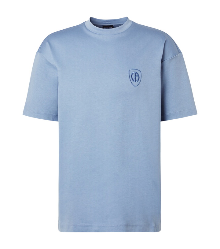 Photo: Giorgio Armani Cotton jersey T-shirt