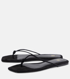 Toteme The Knot suede thong sandals