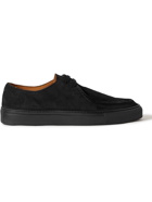 Mr P. - Larry Suede Derby Shoes - Black