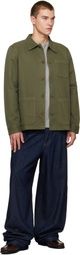 Nudie Jeans Khaki Barney Worker Jacket