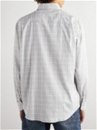 Purdey - Estate Checked Cotton-Flannel Shirt - Gray