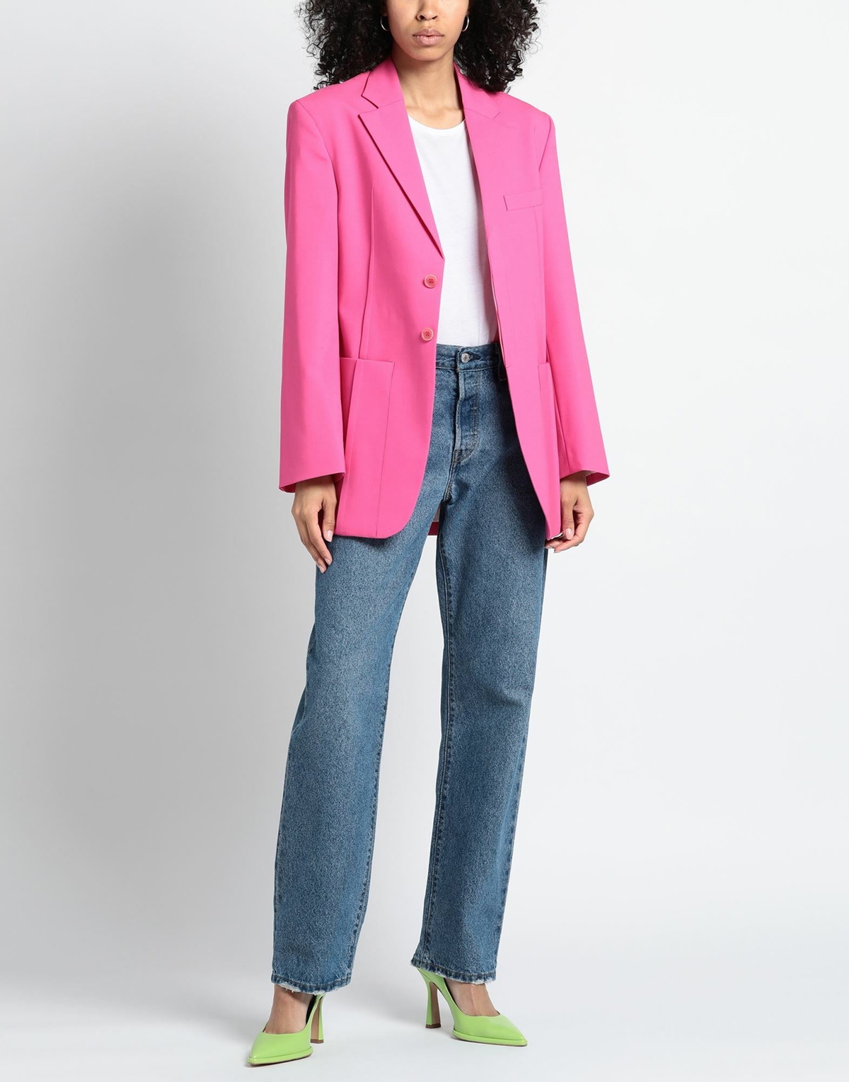 Jacquemus Womens Blazer Fuchsia