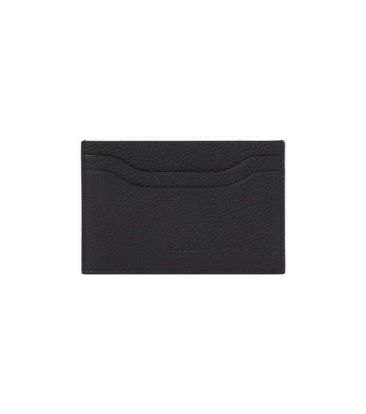 Photo: Loro Piana Extra Double leather card holder