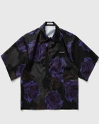 Undercover Rose Twill Shirt Black Shortsleeves