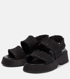 Ganni - Smock platform sandals