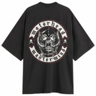 END. Men's x MASTERMIND WORLD x Motorhead Biker Badge T-Shirt in Black