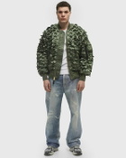 Alpha Industries MA-1 ULCANS Flight Jacket Green Mens Bomber Jacket