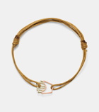 Aliita Papitas 9kt yellow gold cord bracelet