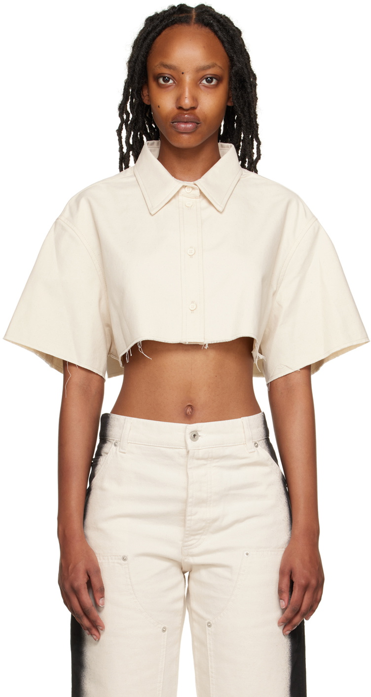 Heron Preston White Ex-Ray Shirt Heron Preston