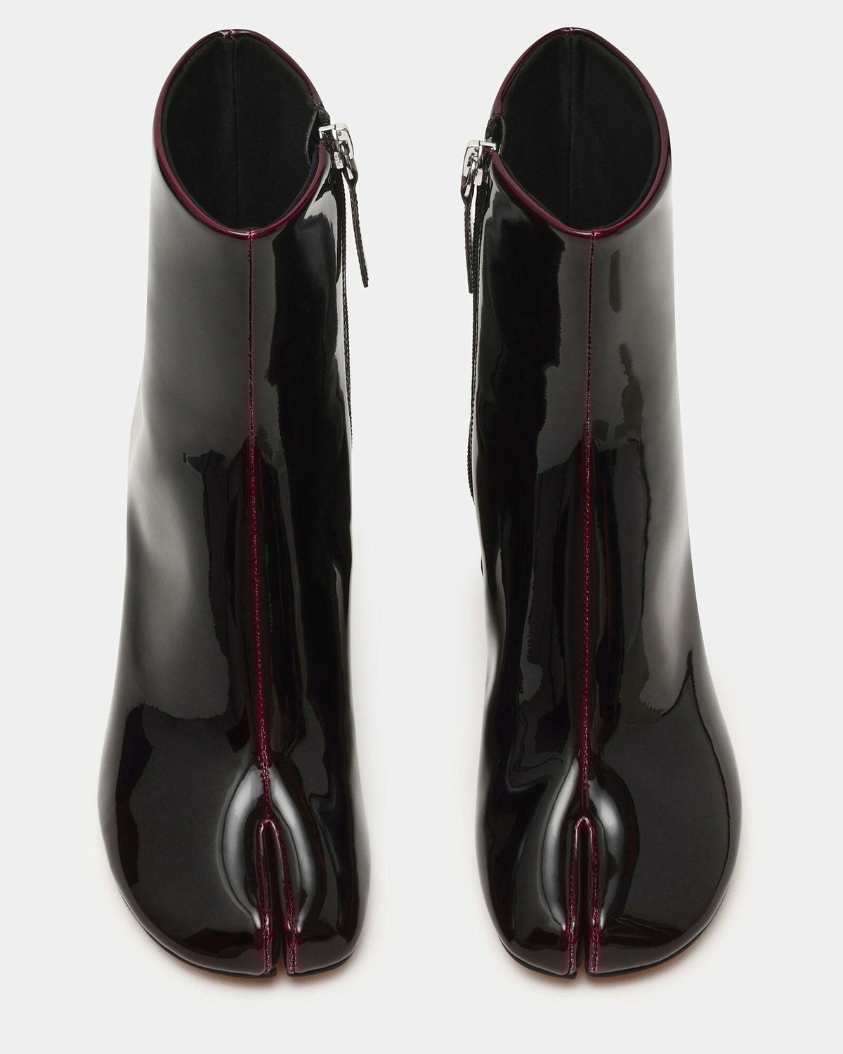 Steve Madden Caro Booties in Burgundy Patent