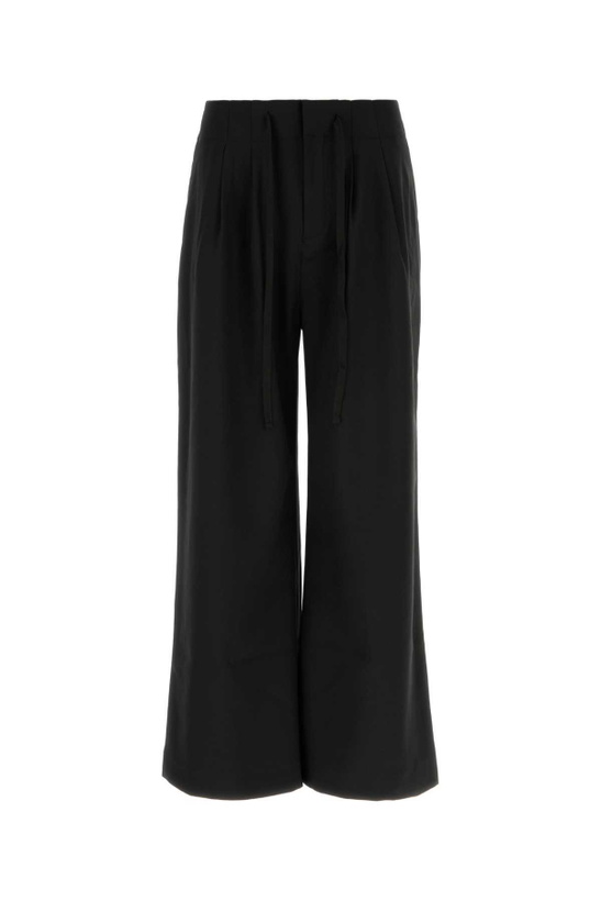 Photo: Entire Studios Black Stretch Cotton Pant