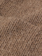 Visvim - Shawl-Collar Wool and Cashmere-Blend Cardigan - Brown