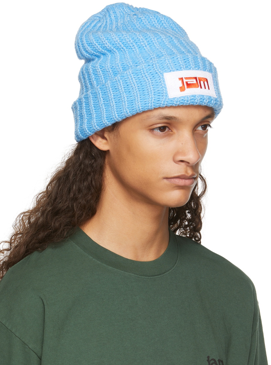 Jam Blue Loose Gauge Beanie James Perse