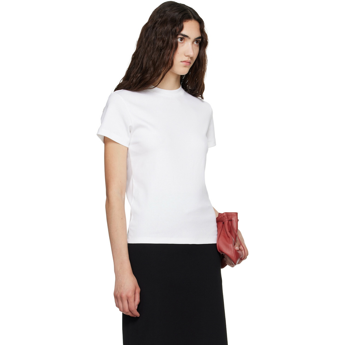 FLORE FLORE White Monica T-shirt