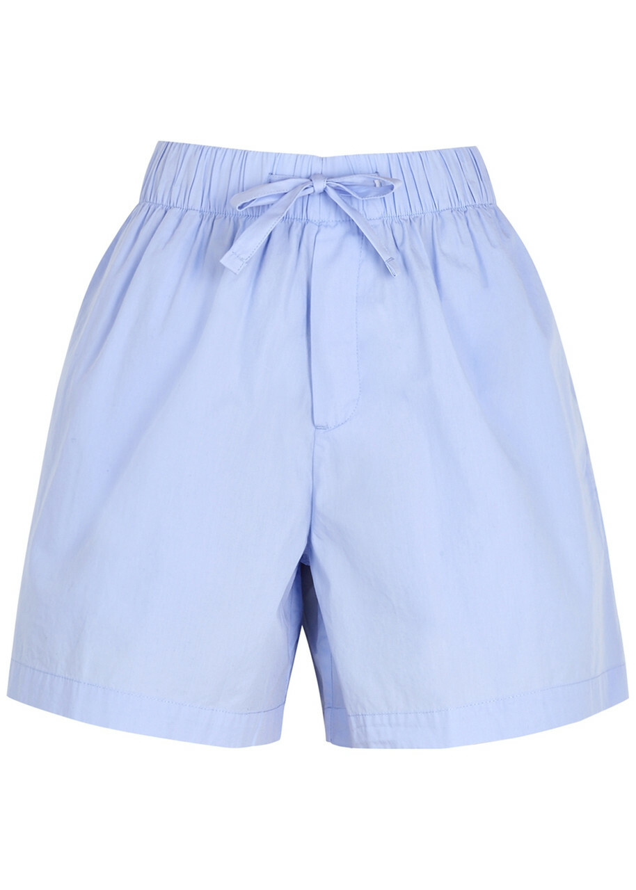 Tekla SSENSE Exclusive Green AURALEE Edition Boxer Pyjama Shorts