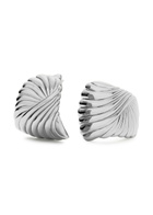 Missoma Ripple Silver-plated Stud Earrings - One Size