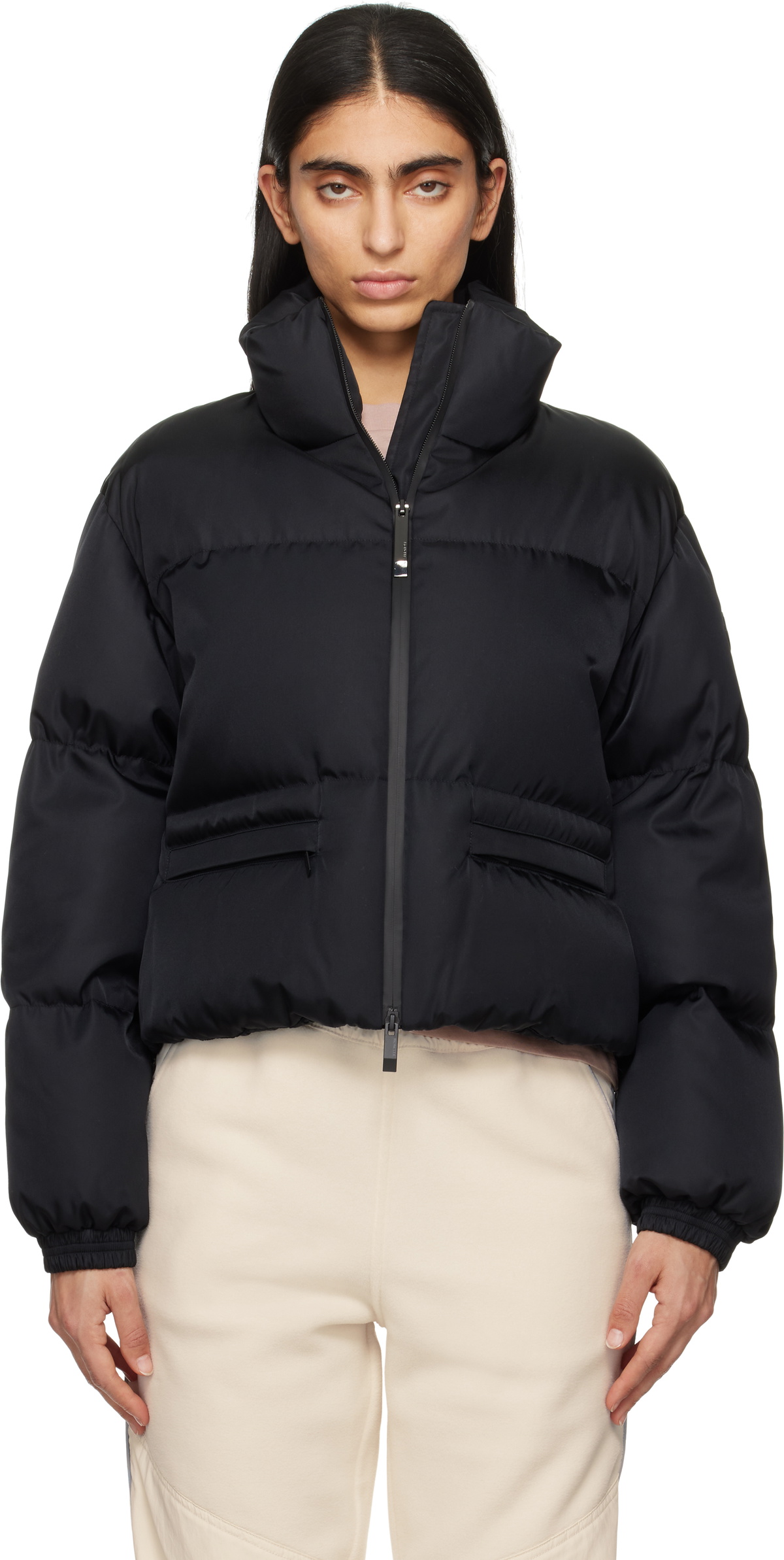 Moncler Black Vissec Down Jacket Moncler
