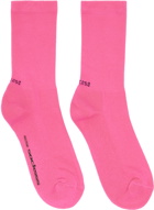 SOCKSSS Two-Pack Red & Pink Socks