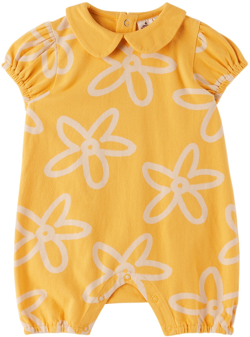 Photo: Jellymallow Baby Yellow Flower Jumpsuit