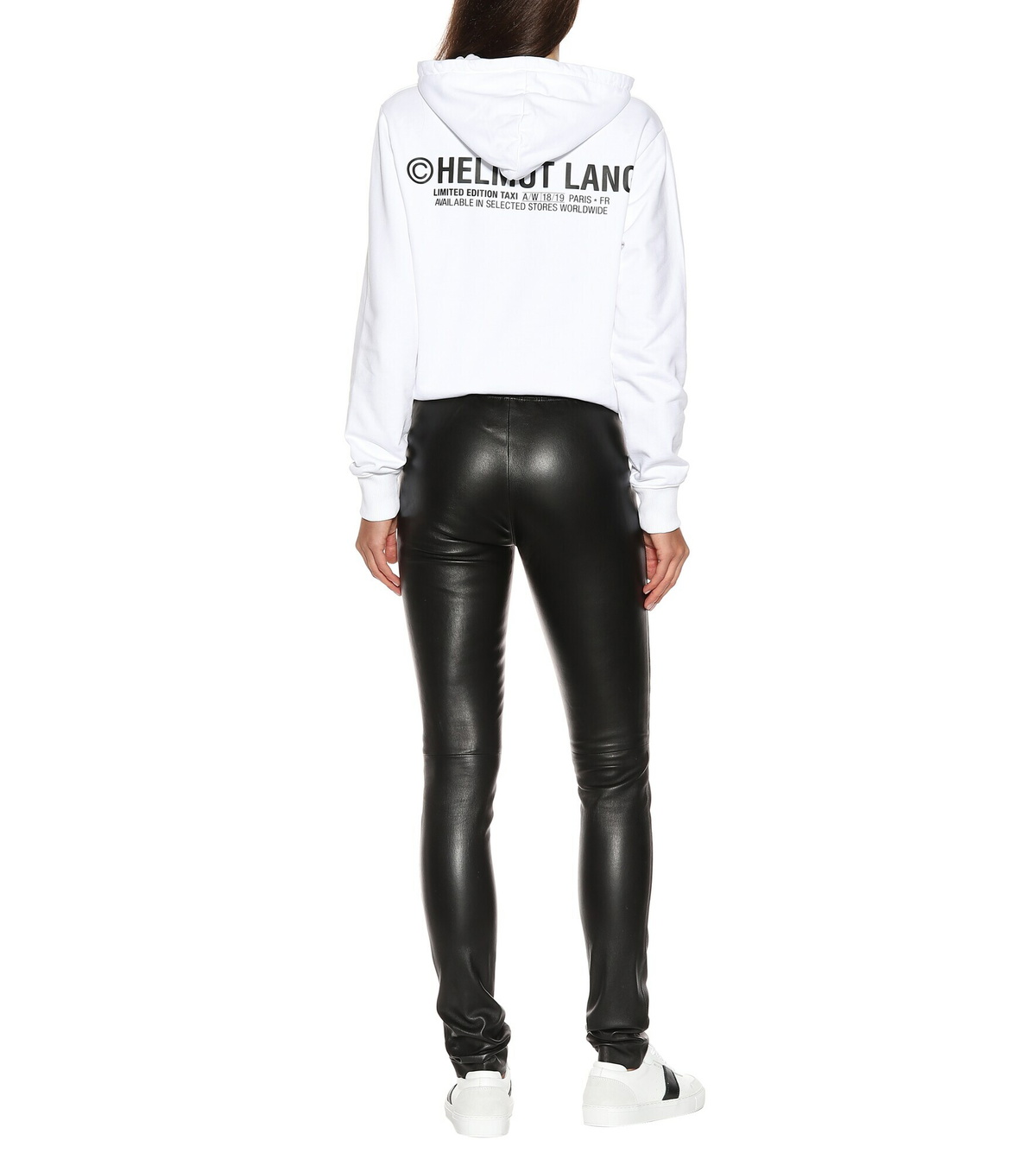 Joseph - Mid-rise leather leggings