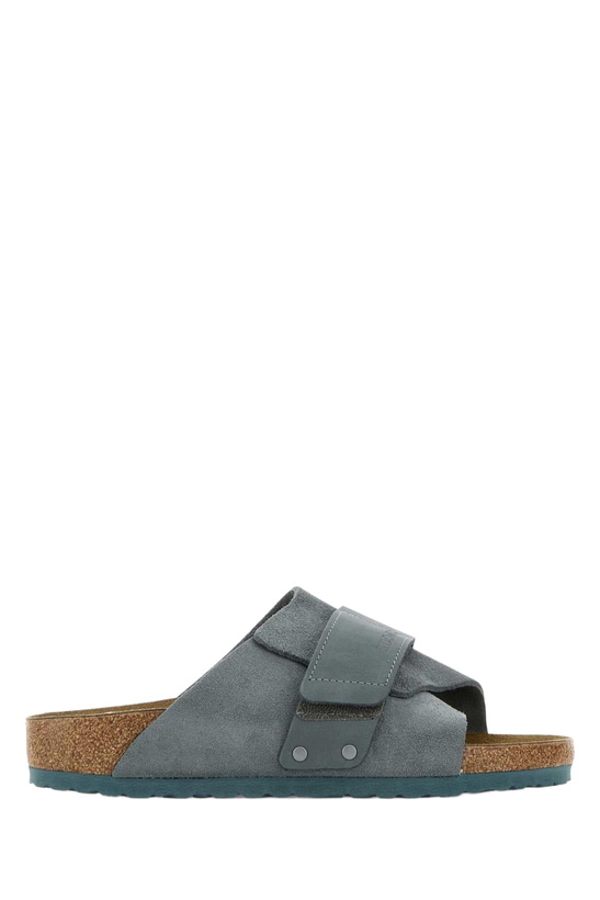 Photo: Birkenstock Powder Blue Suede Kyoto Slippers