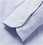 TOM FORD - Cutaway-Collar Cotton Oxford Shirt - Men - Light blue