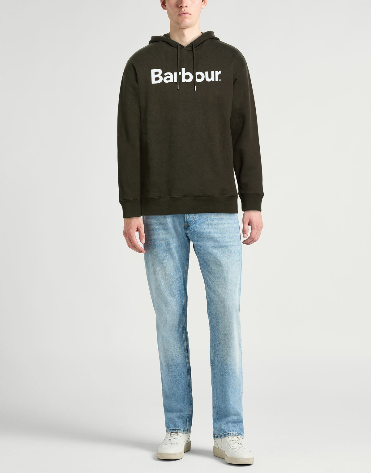 Barbour Mens Sweatshirt Dark in Green