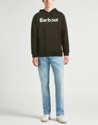 Barbour Mens Sweatshirt Dark in Green