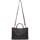 Mansur Gavriel Black Mini Folded Bag