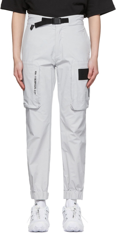 Photo: HH-118389225 Gray Nylon Track Pants