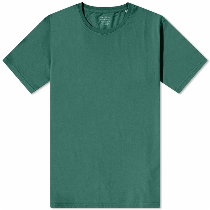 Photo: Colorful Standard Men's Classic Organic T-Shirt in Emerald Green