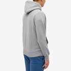 Napapijri Men's Logo Flag Hoody in Grey