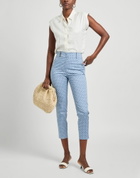 Peserico Womens Pants Pastel in Blue