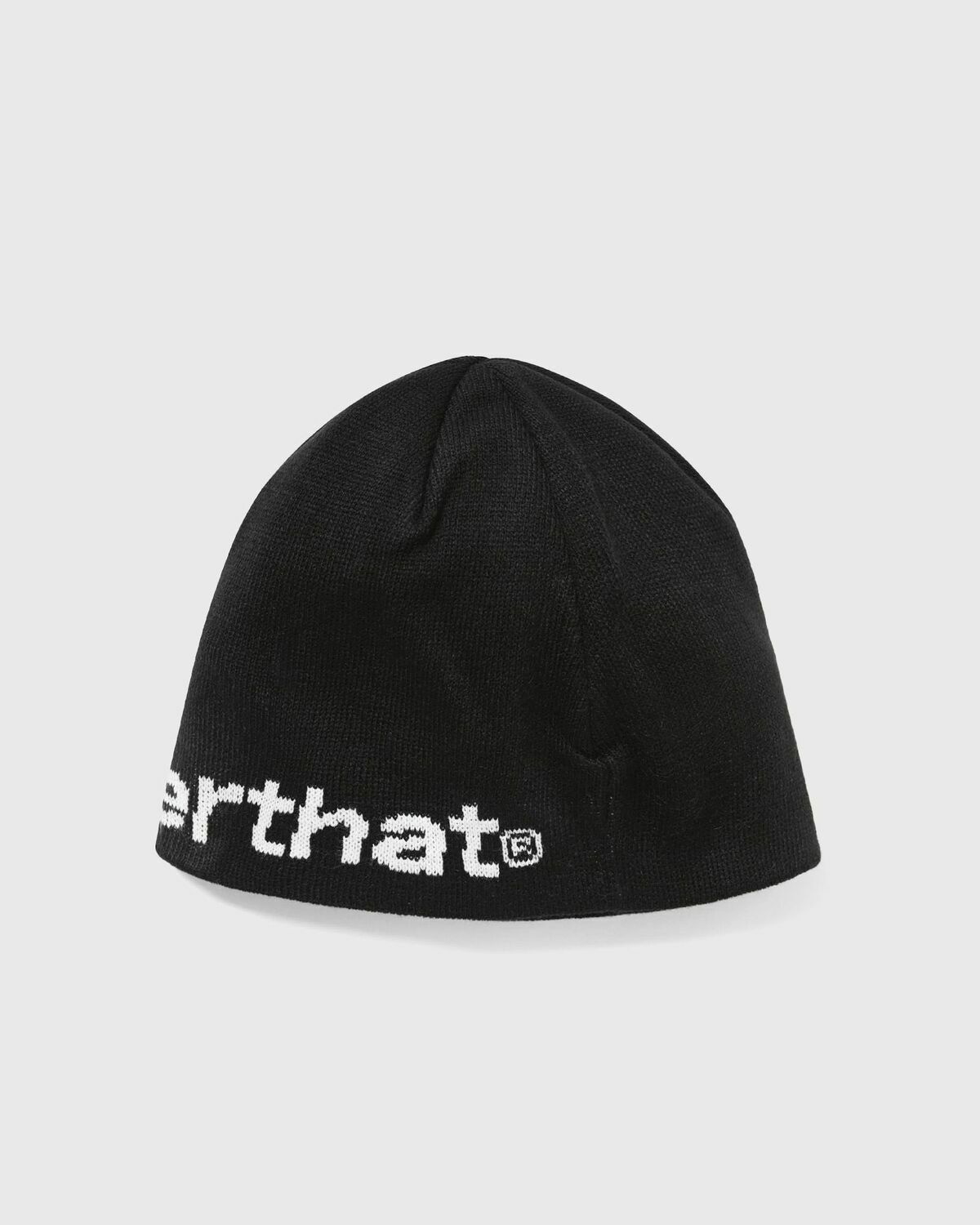 Thisisneverthat SP-LOGO NO CUFF BEANIE Black Mens Beany thisisneverthat