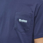 Butter Goods Men's Organic Pocket T-Shirt in Navy