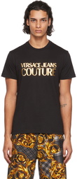 Versace Jeans Couture Black Logo T-Shirt